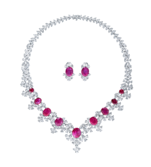 Kallista High Jewellery Diamond and Ruby Set