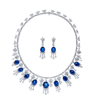 Kallista High Jewellery Diamond and Sapphire Set