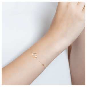 Al Qasr Bracelet in 18k Gold