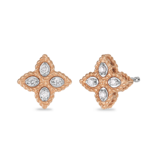 Roberto Coin Princess Flower Earring