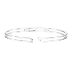 Alif White Gold Bangle