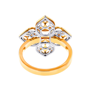 AL Qasr Zahra Ring in 18K Yellow Gold