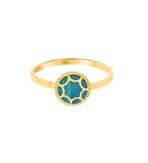 Amelia Roma RING in 18K Yellow Gold