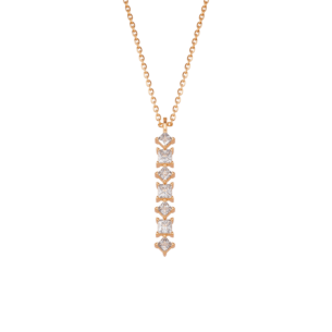 Aerial 18k Yellow Gold Diamond Pendant Chain