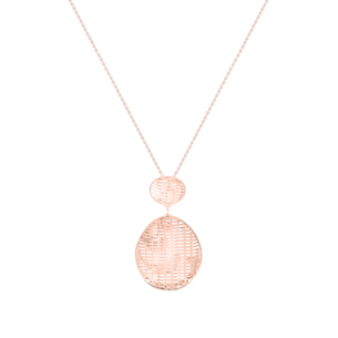 Jal Shining Waves 18K Rose Gold Pendant