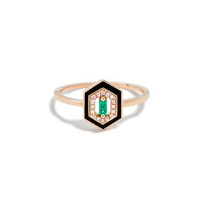 Djula Precieuse Hexagonal Ring