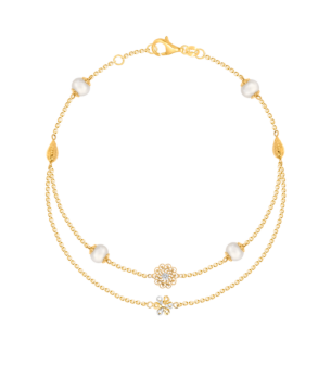 Kiku Pearl Anklet
